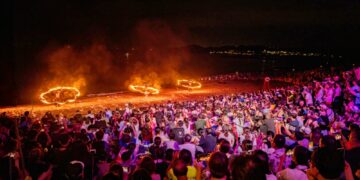 北海潮與火活動倒數！即將成真火舞8/22中角灣壓軸演出