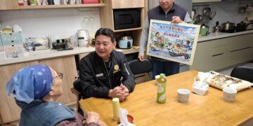 彰化榮服處運用安心御老平台 訪視關懷榮民眷