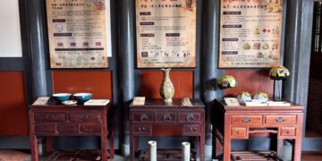 永靖成美公堂「百年常民生活-秋收之後」開展 博餅、投壺體驗民俗活動