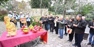 善心企業捐助福安宮媽祖園區 王惠美親赴苗栗迎回3尊神像