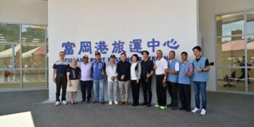 告別破舊老候船室！富岡港3億客運中心今起試營運 4國語言、波浪廊道打造國際海運門戶