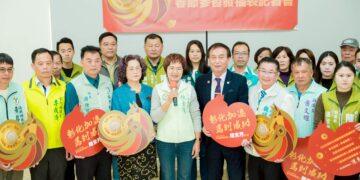 影音/縣長候選人陳素月新春福袋 走訪 26 個鄉鎮信仰中心參香祈福