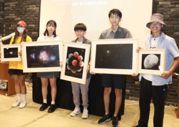 漾新聞|追蹤拍攝天文行星 前鎮高中雄中學生金天獎競賽拿大獎
