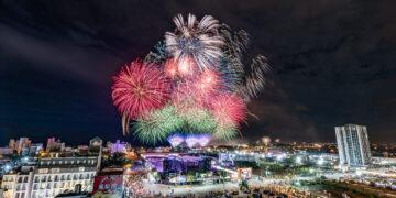 花蓮太平洋觀光節跨年晚會登場　16 吋高空煙火照亮洄瀾夜空