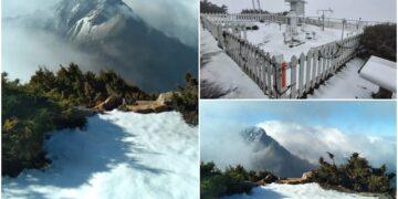 影音/兒童及清明假期多處地方春雨狂降 玉山低溫飄雪