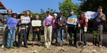 發票換樹苗、共植綠意 彰化榮家長輩攜手打造綠色家園