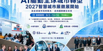 2027智慧城市展暨淨零城市展即日起受理報名　聚焦 AI City、AI機器人、Agentic AI、安全城市與能源韌性