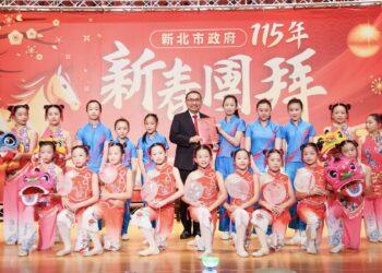 展望 2026 關鍵年！侯友宜開工勉勵：收穫果實、不忘初心 守護市民平安