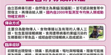 孟加拉、印度「立百病毒」持續現蹤致死率達75% 疾管署預告列第5類法定傳染病