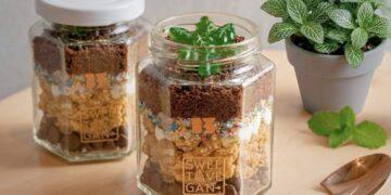 考古也能吃？十三行 13 CAFÉ 母親節推「幻彩考古罐」DIY 純素甜點疊出母愛厚度