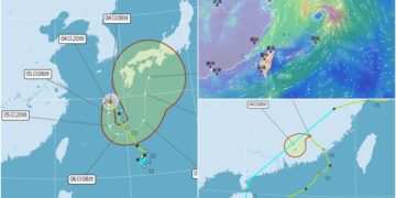 影音/20260904沙德爾變TD 科羅旺繞著琉球輾壓