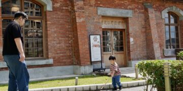 百年古蹟滬尾小學校禮堂歡慶三週年 新增親子設施與童玩區