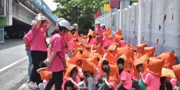 花蓮市幼辦理全園消防演練 落實防災教育守護幼兒安全