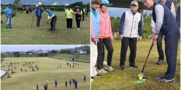 第一屆壯圍鄉長盃地面高爾夫球賽 240人齊集壯圍河濱公園以球會友