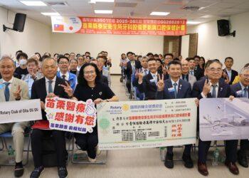 台日扶輪社跨海齊施力！捐贈157萬數位牙科設備，守護泰安原鄉笑靨