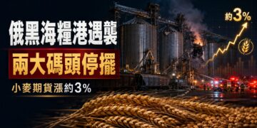 俄羅斯糧食出口重鎮遇襲　全球小麥供應疑慮升高