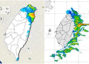 影音/1209大雨特報！ 宜蘭、基隆北海岸及臺北山區有局部大雨