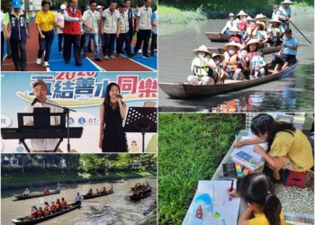 競走+寫生+划船+市集+表演　大小朋友共享五結水岸趣