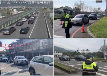 大年初四車流大舉湧現 國五雪隧回堵 蘇花恐壅塞至翌日凌晨