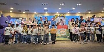 台中親子音樂季再升級！新聞局長欒治誼：5公尺高彩虹小馬迎接幸福兒童節