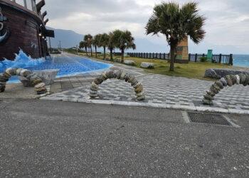 後山小調∕七星潭風景區的拒馬