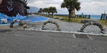 後山小調∕七星潭風景區的拒馬