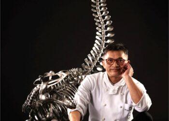 台灣廚師藝術家黃銘波餐廚再生藝向世界 黎明技術學院展至5/25