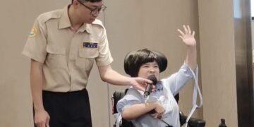 「愛讓我多活 15 年！」腦麻院生翁彥如首登講台 替代役男牽線跨界傳愛