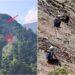 影音/登山客跌落深谷受困 警消歷險徒步開路救援