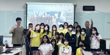 科技打破課堂邊界！金甌女中連線澳韓日 學生用全英文把臺灣推向世界