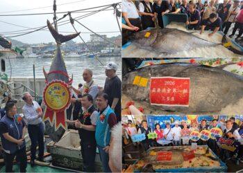 影音/北臺灣第一鮪拍賣 每公斤7200元總價1987200元成交