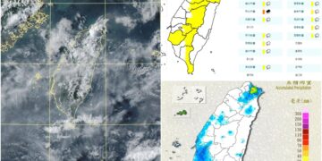 影音/20260812西南風+午後對流旺盛 大雨豪雨特報連發