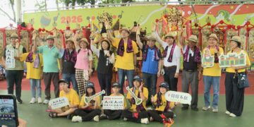 影音/大溪大禧熱鬧揭幕!32社頭齊聚展演 北管樂音傳承百年關聖帝君文化