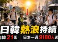 熱浪威脅日韓　日本一週7人熱中暑死亡、南韓死亡升至21人