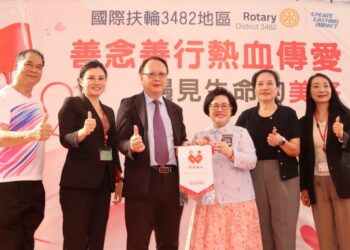 善念善行・熱血傳愛　國際扶輪3482地區號召捐血挺公益