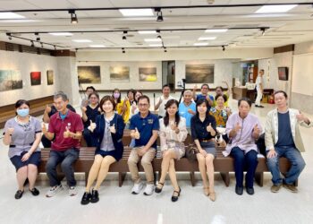 彰濱秀傳20周年深耕人文藝術　瀰力村男當代繪畫個展登場