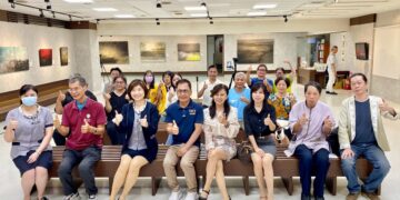 彰濱秀傳20周年深耕人文藝術　瀰力村男當代繪畫個展登場