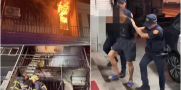 影音/蘇澳民宅夜間火警 一男子涉縱火被捕