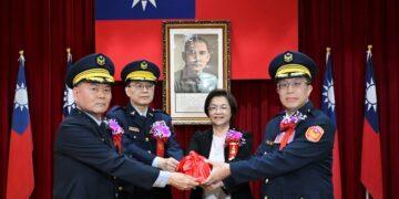 彰化警察局舉行卸任、新任局長交接 由陳世煌接任局長