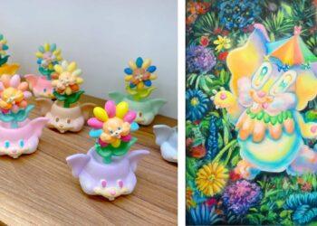 洽公也能很文青！新莊地政 3/9 起舉辦「心中的樂園」藝術展 走進 Vivian Wang 的療癒世界