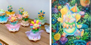 洽公也能很文青！新莊地政 3/9 起舉辦「心中的樂園」藝術展 走進 Vivian Wang 的療癒世界