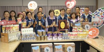 新北市喜悅成長協會捐贈客製化物資 協助弱勢家庭減輕生活負擔