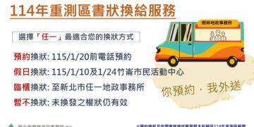 地籍重測換狀免請假！樹林地政多元便民服務開跑 假日、通信申請攏總ㄟ通