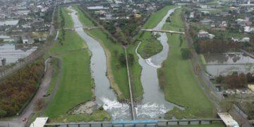 營造安農溪優質遊憩環境 縣長視察安農溪橋梁建置工程
