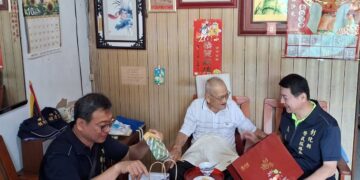 榮服處重陽節關懷參戰老英雄 致贈愛心物資傳遞溫暖與敬意