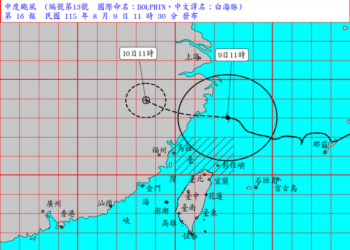 影音/20260809白海豚行徑略轉 有減弱縮小趨勢