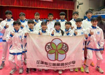 潛力優秀跆拳國手選拔賽 國風國中勇奪2金1銀1銅