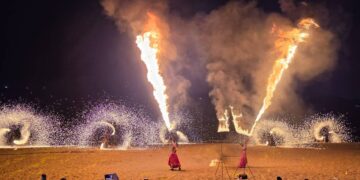 2026北海潮與火金山登場　即將成真火舞團與AI光影秀點亮中角灣