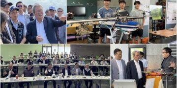 深化宜大成為無人載具國家隊重要成員　政委陳金德率員現勘並研議相關產業發展事宜