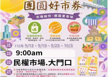 彰化華陽、民權市場來趣．踅市仔（場） 兌換加倍券活動開鑼